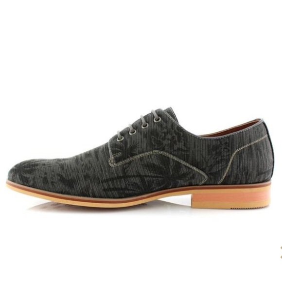 BNIB Palm Tree Brown Lace Up Loafers - Picture 4 of 7